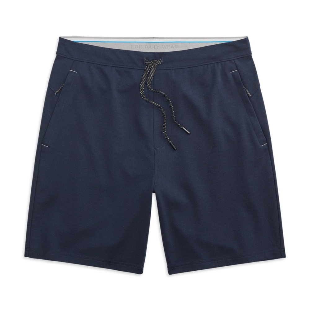 MACK WELDON Men’s Atlas 6” Inseam Casual Slim Shorts  Total Eclipse Blue Small